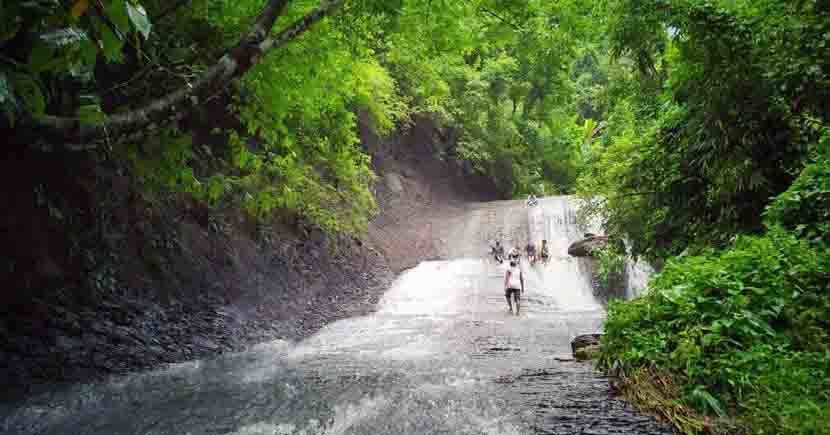 ghagra waterfall of rangamati